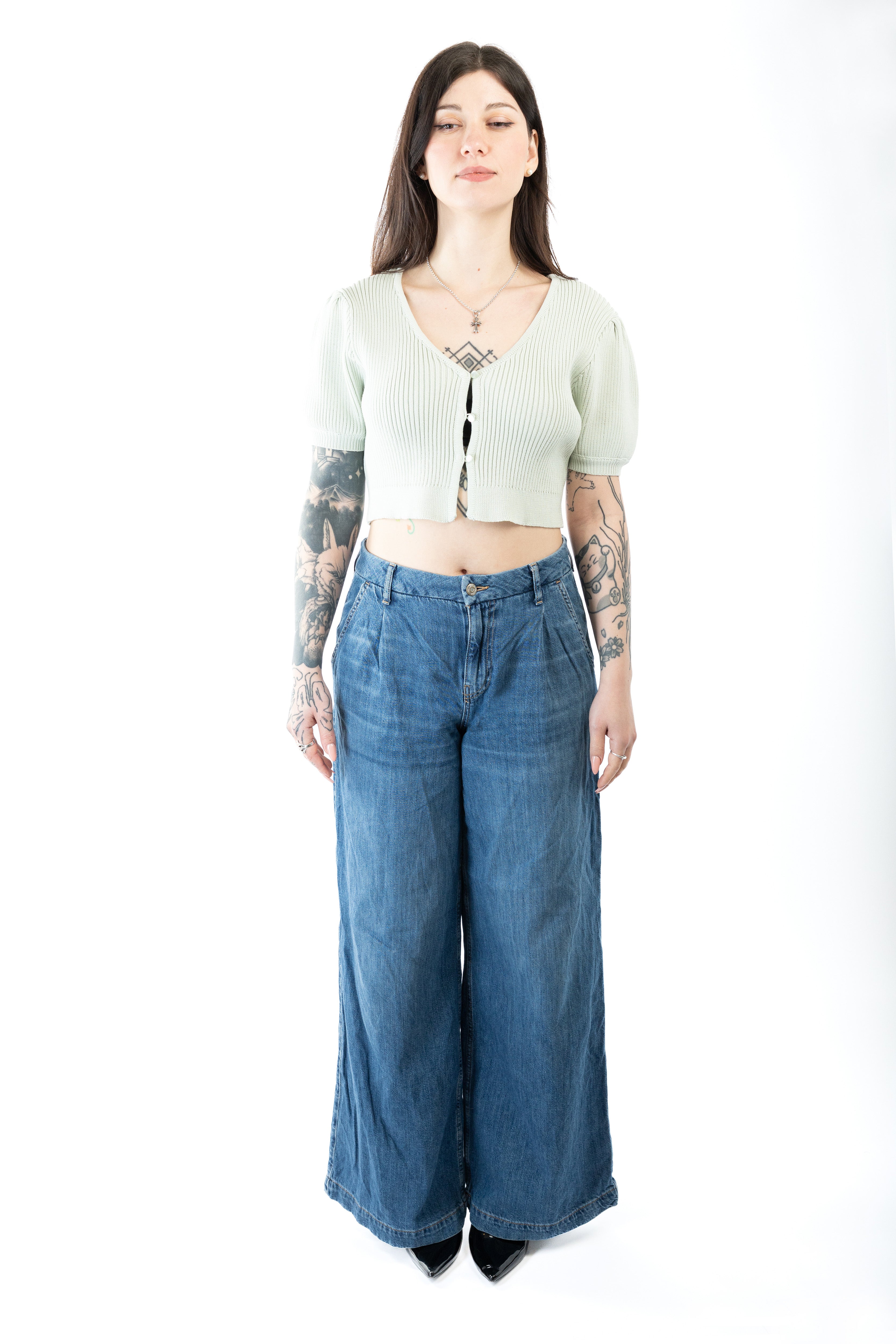 Zara wide leg rifle
