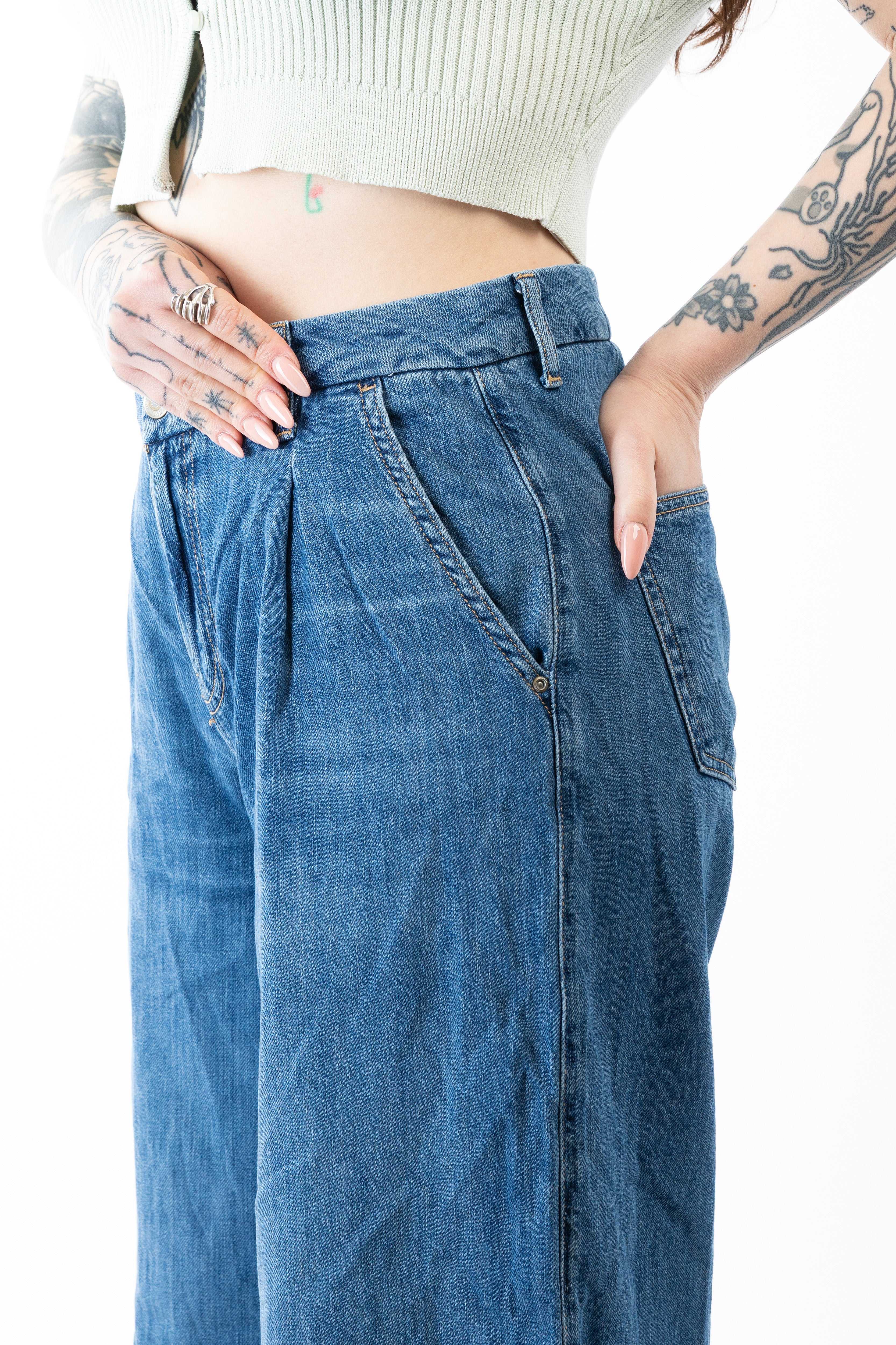 Zara wide leg rifle, M