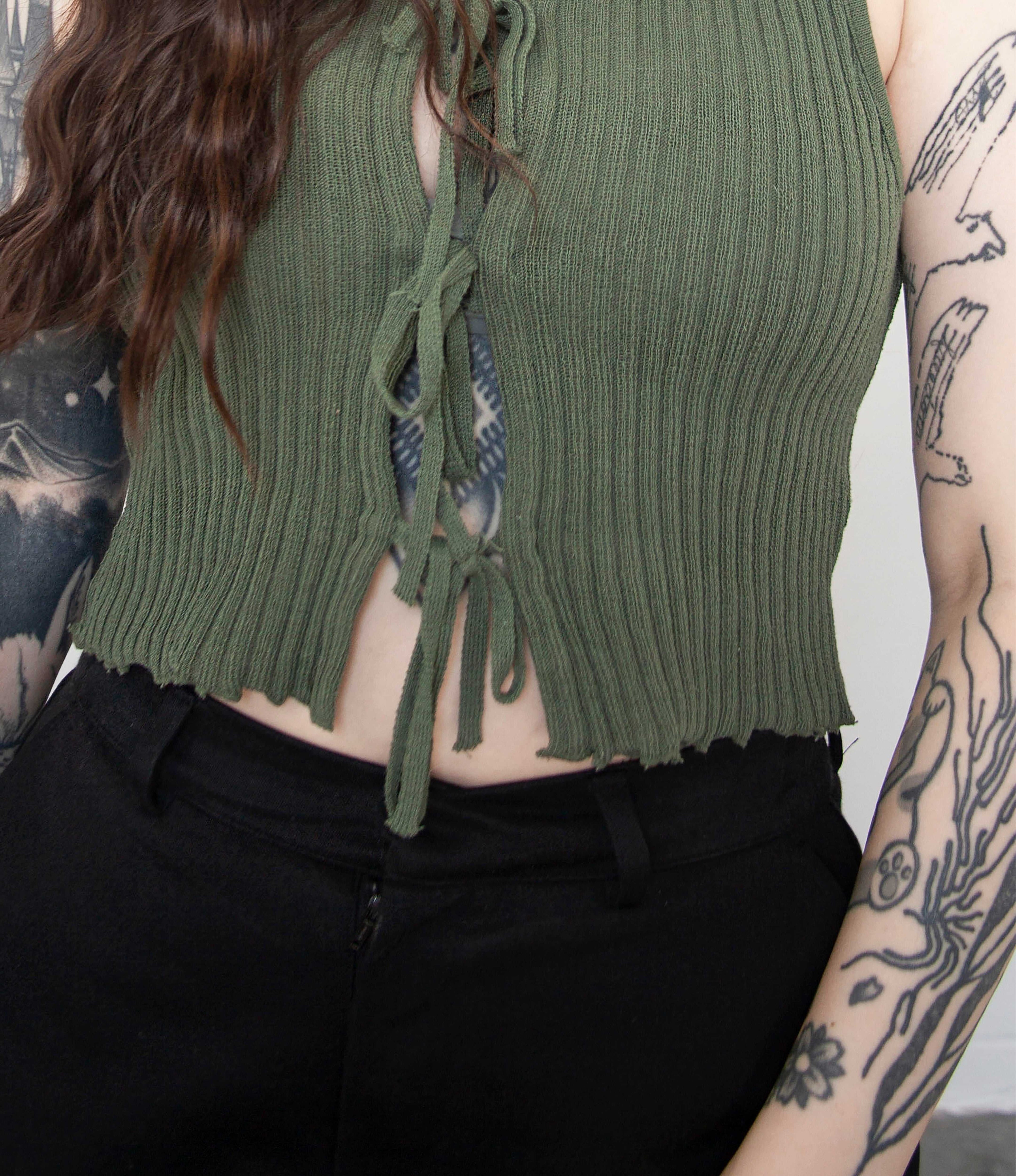 Zara zelený top