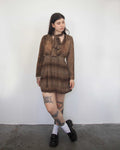 Zara leopard print šaty, S