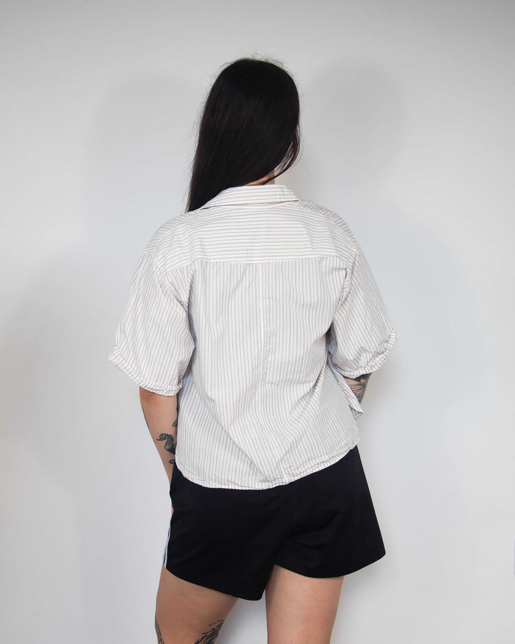 Cropped košeľa Zara