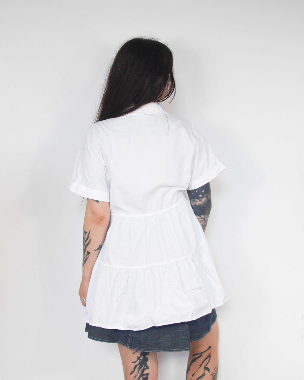 Zara babydoll top
