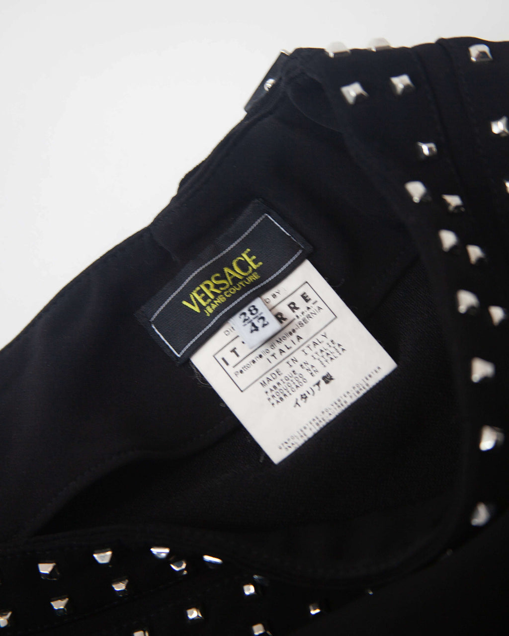 Y2K Versace jeans sukňa, M