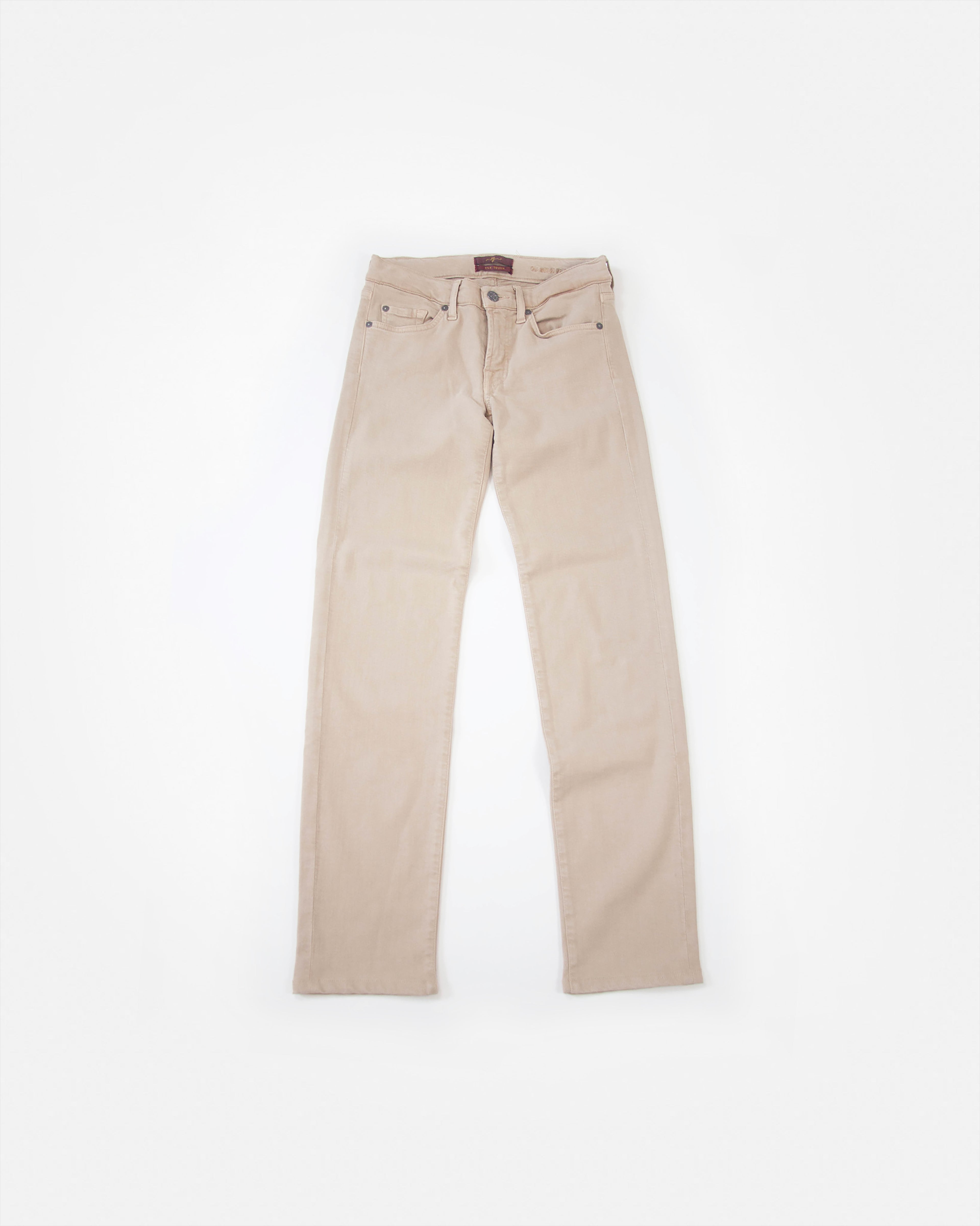 7 for all mankind béžové rifle, 28