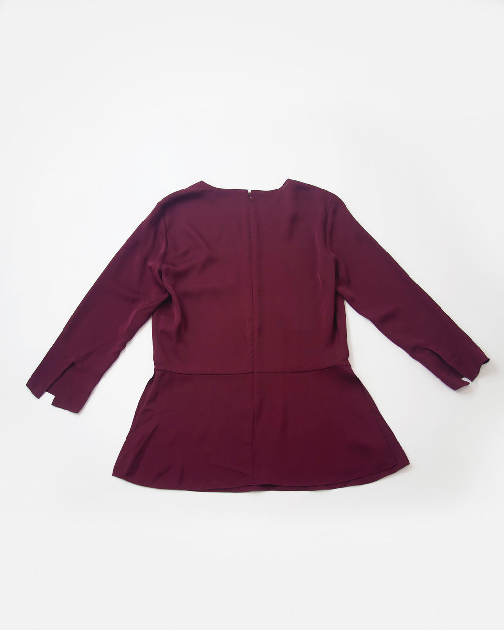 Peplum hodvábny top Theory, S