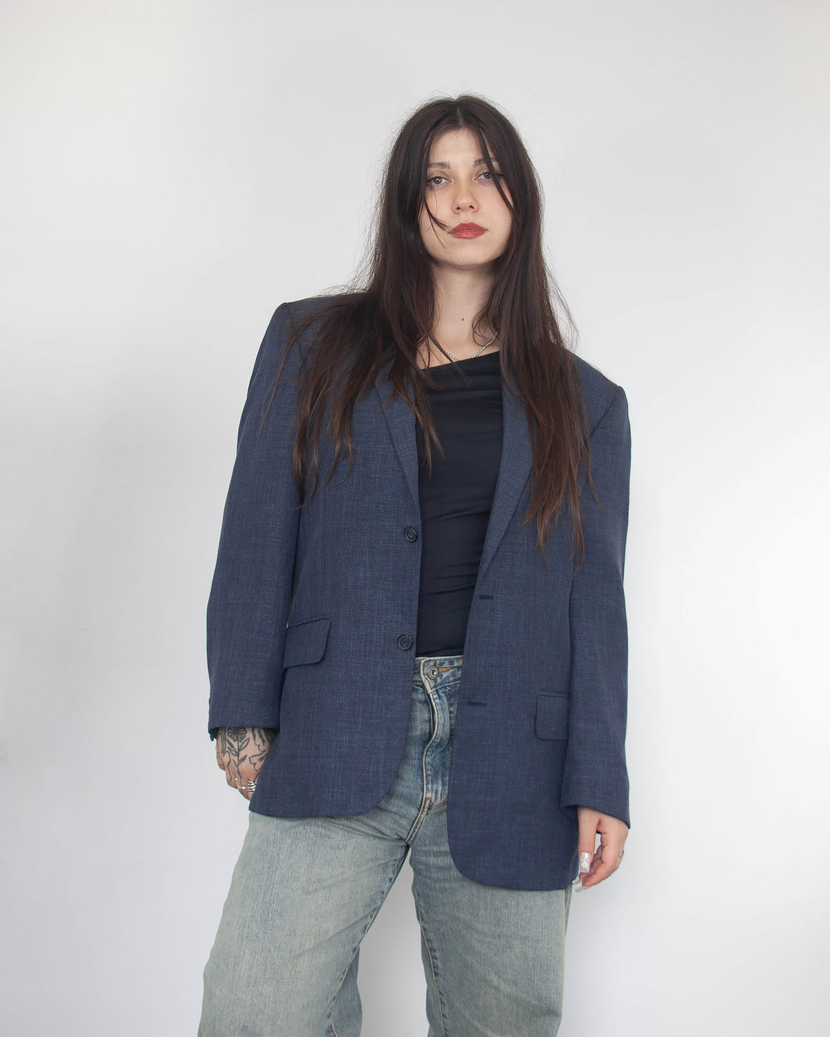 Dámske oversized sako, M
