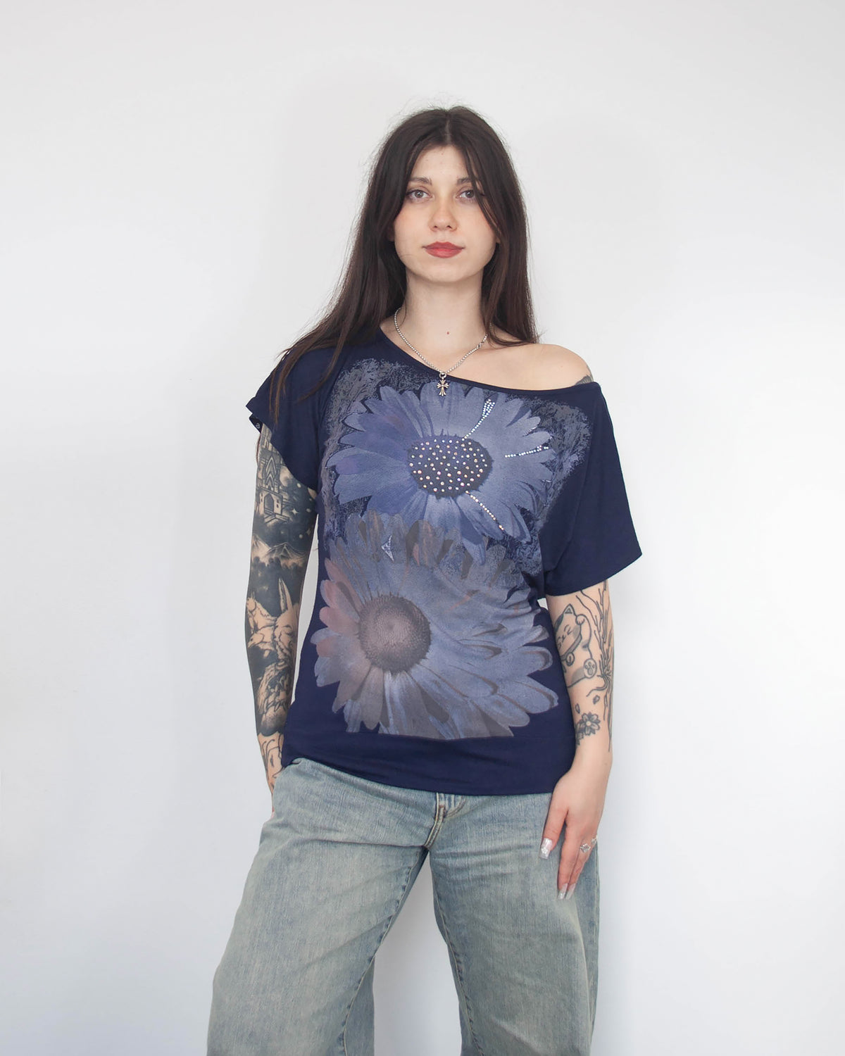 Vintage y2k Blumarine top, L