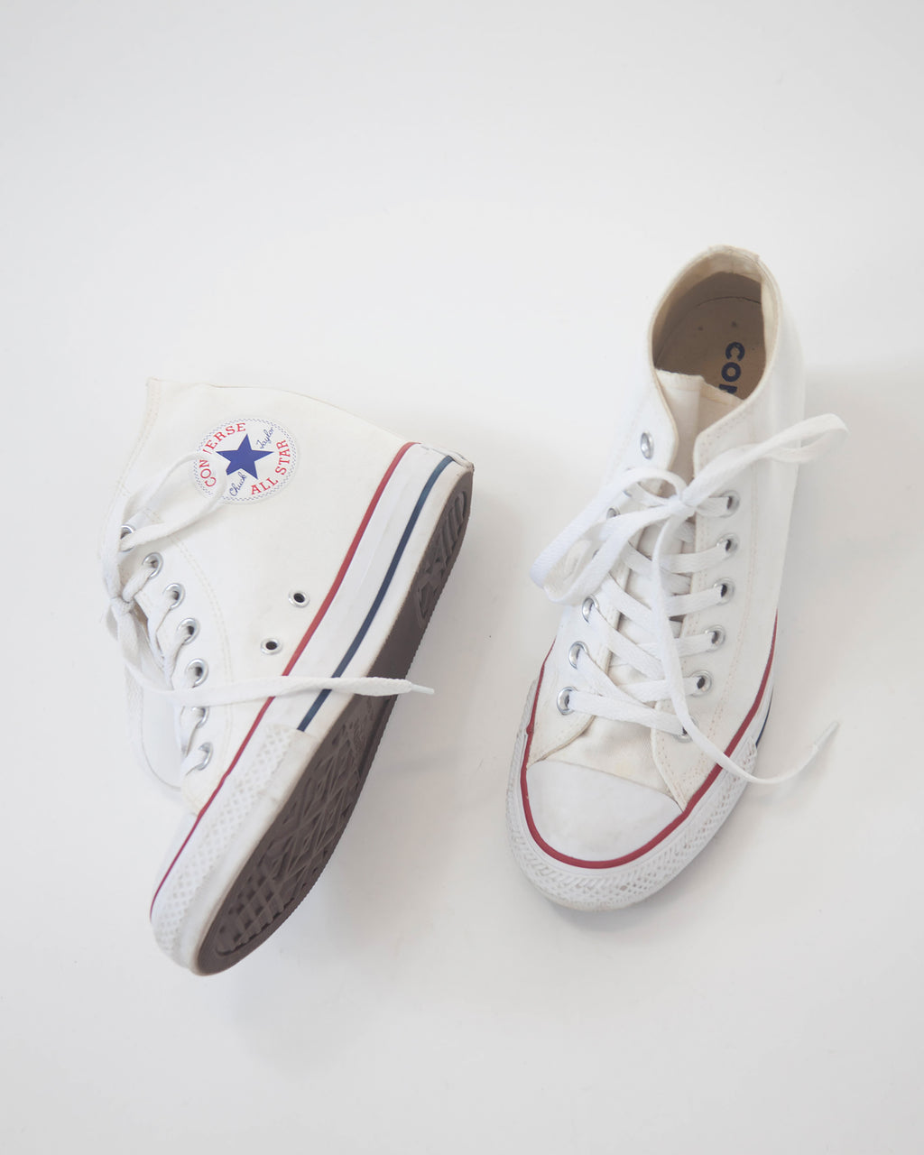 Biele dámske tenisky Converse wedge, 40