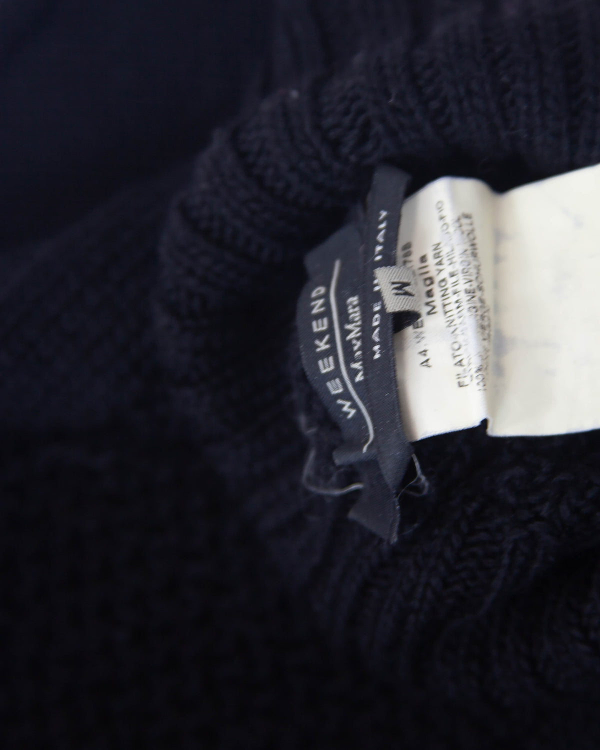 Vintage vlnená vesta weekend by Max Mara, M
