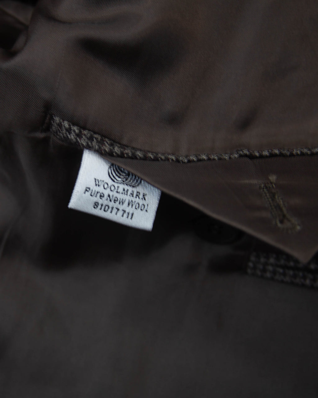 Dámske vintage vlnené oversized sako, M